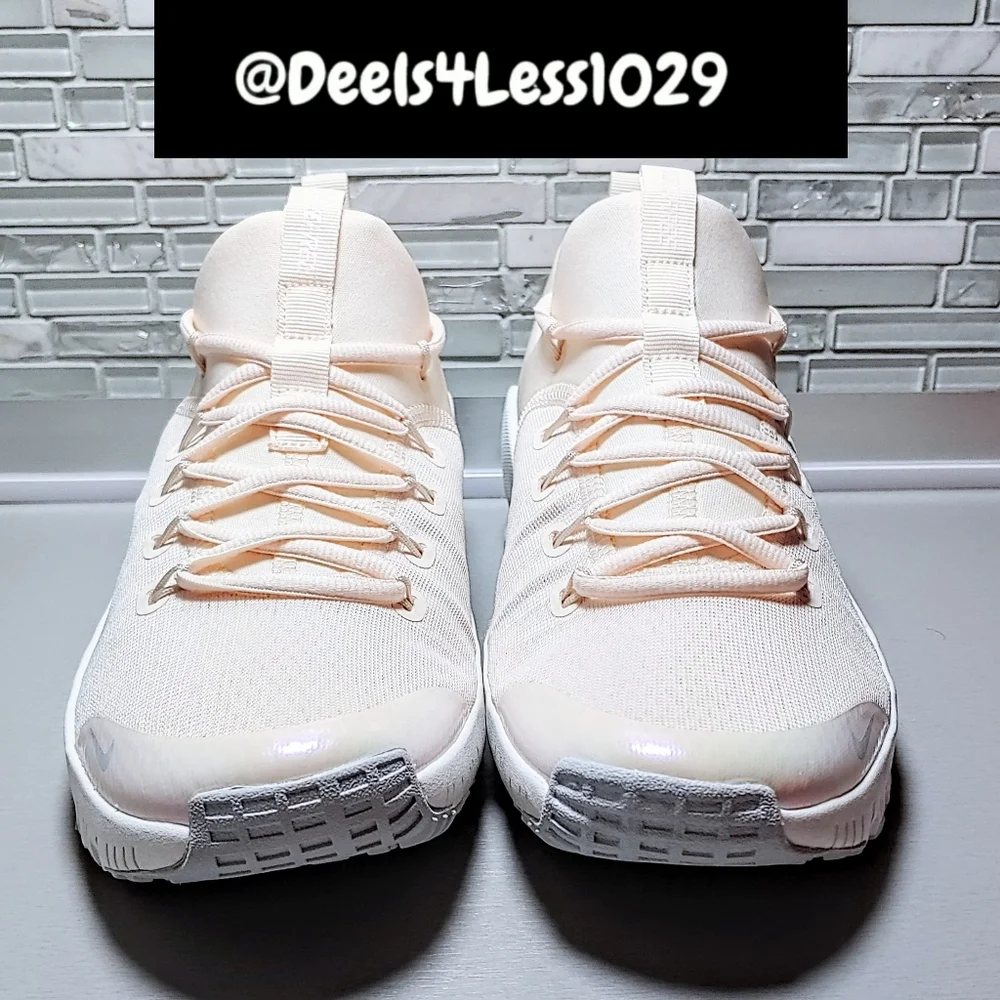 Nike Free Metcon 6 Training Running Womens Chalk White Peak White